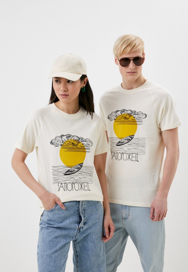 

Футболка Запорожец Heritage, Бежевый, Lodka