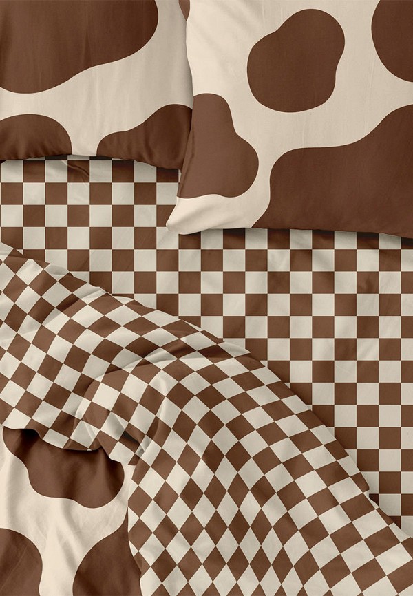 Постельное белье 2-спальное Crazy Getup бежевый, размер 00, фото 5