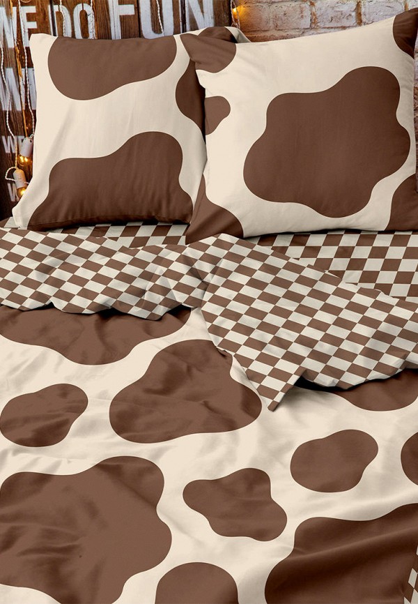 Постельное белье 2-спальное Crazy Getup бежевый, размер 00, фото 3