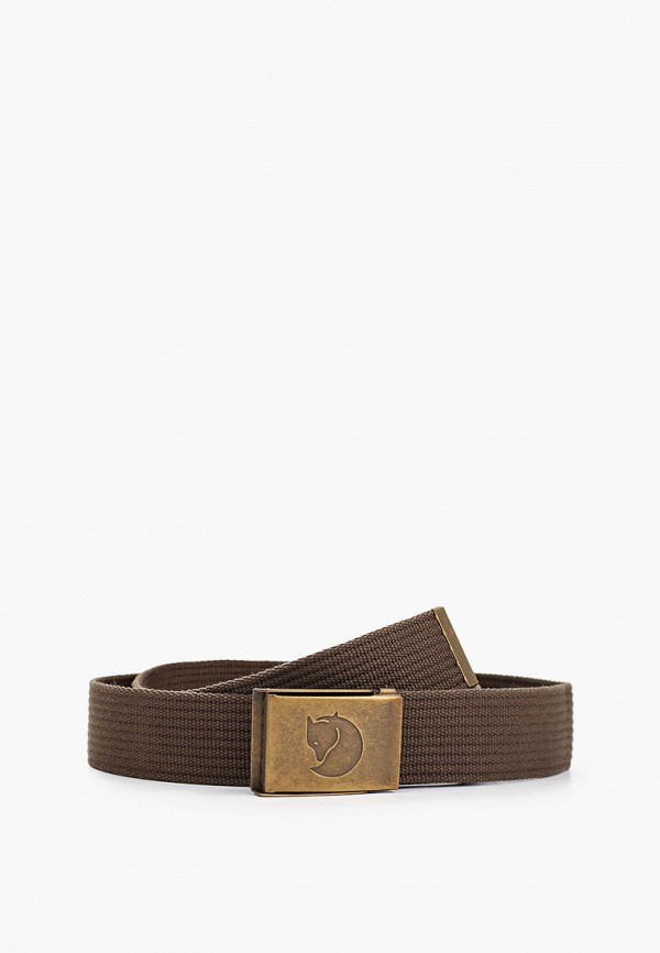 

Ремень Fjallraven, Зеленый, Canvas Brass Belt