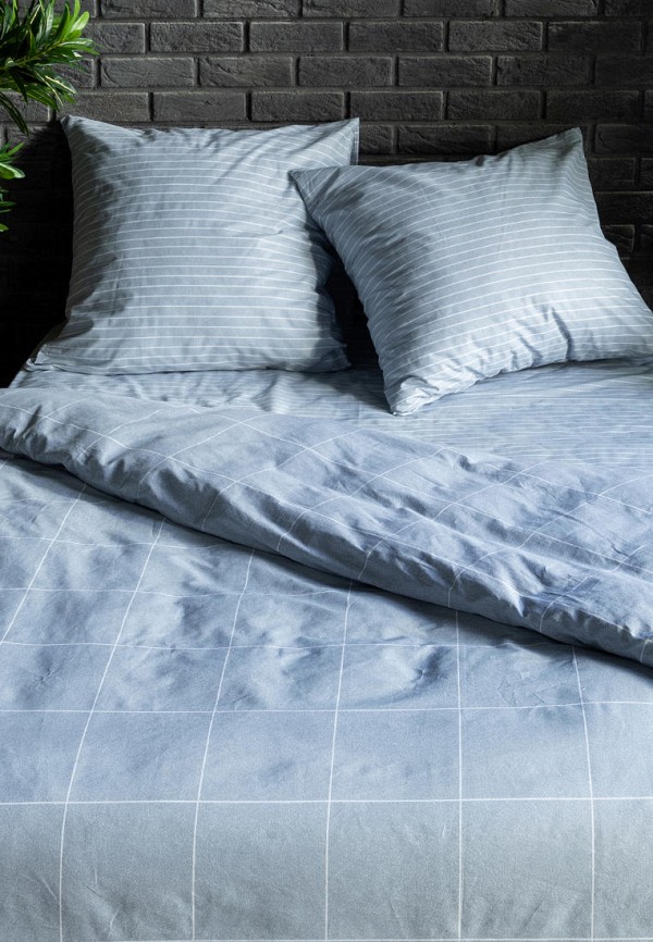 Постельное белье Евро Унисон серый, размер 00, фото 3