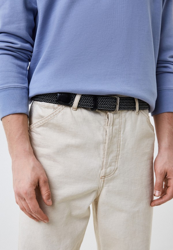 Ремень Fabretti черный, размер 125, фото 3