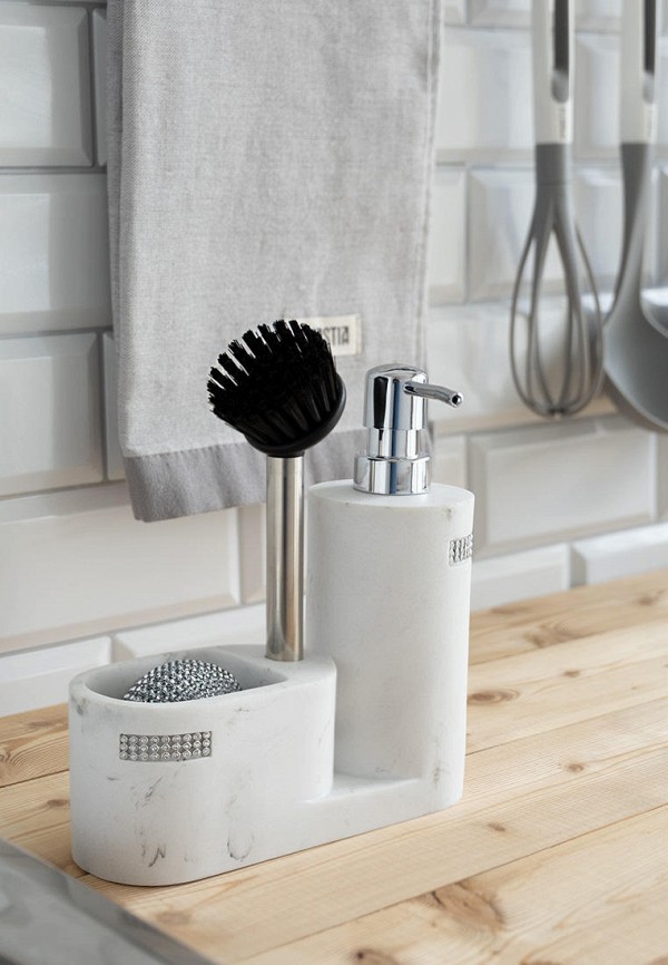 Дозатор для мыла DeNastia белый, размер 00, фото 4