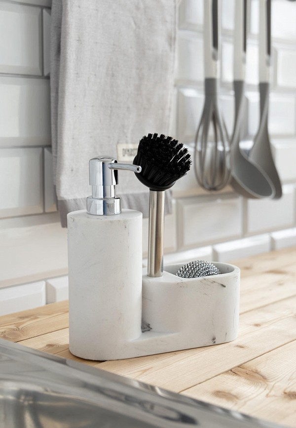 Дозатор для мыла DeNastia белый, размер 00, фото 5