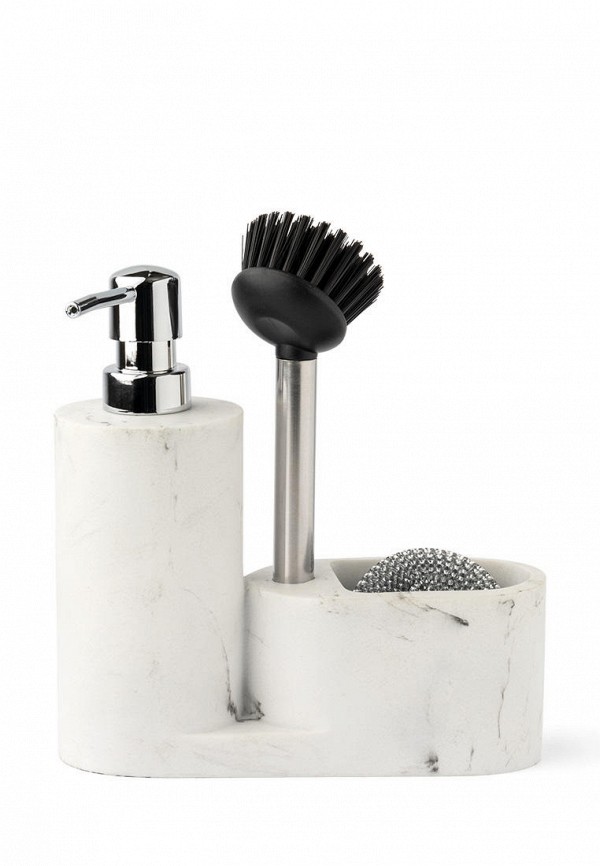 Дозатор для мыла DeNastia белый, размер 00, фото 2