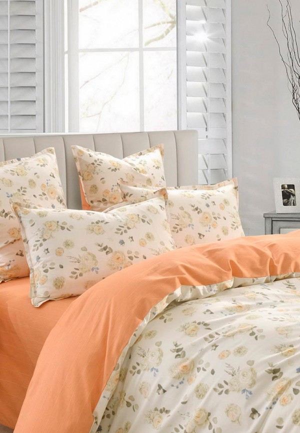 Постельное белье Евро Sofi De Marko бежевый, размер 00, фото 3