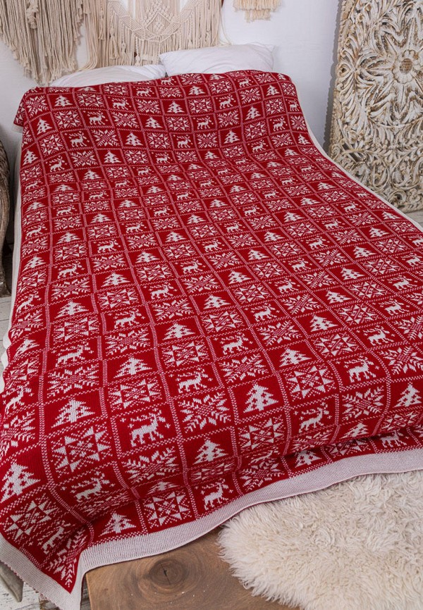 Плед Win&Wool красный, размер 00, фото 2