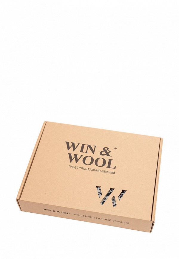 Плед Win&Wool белый, размер 00, фото 5