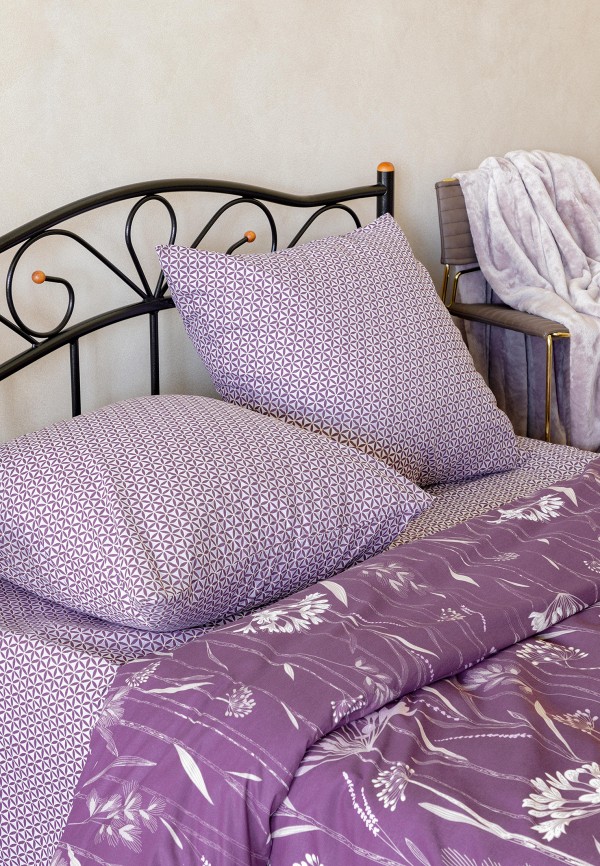 Постельное белье Евро Mia Cara фиолетовый, размер 00, фото 2