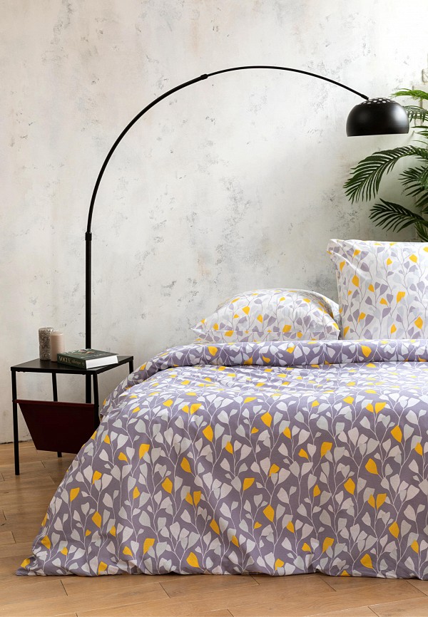 Постельное белье Евро Унисон фиолетовый, размер 00, фото 1