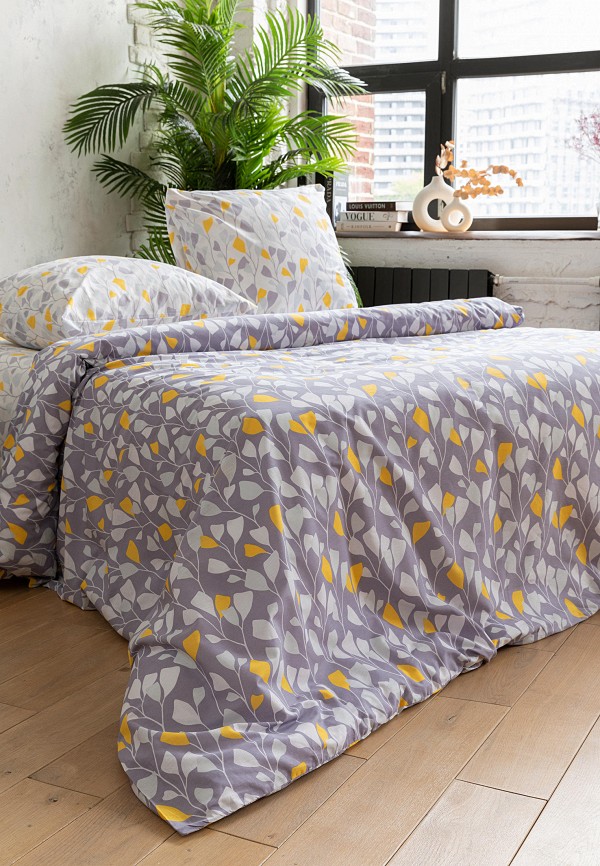 Постельное белье Евро Унисон фиолетовый, размер 00, фото 4