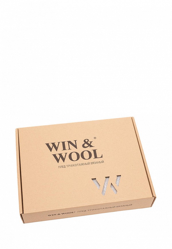 Плед Win&Wool серый, размер 00, фото 5