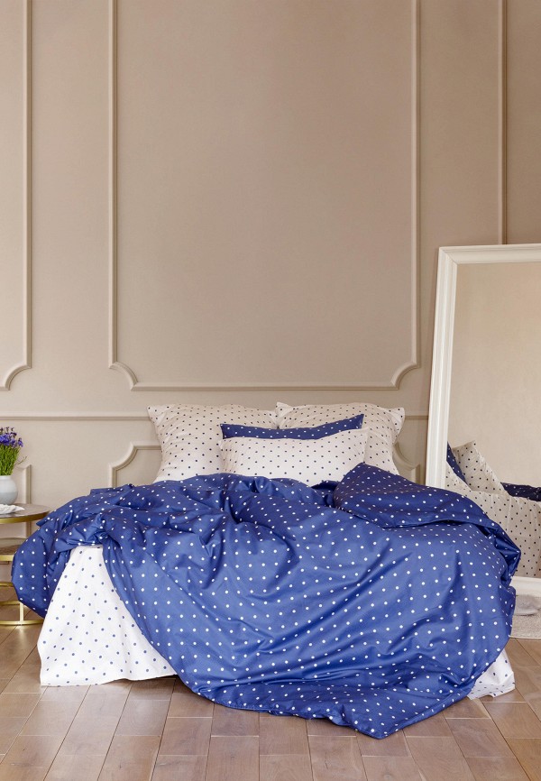 Постельное белье Евро Mia Cara синий, размер 00, фото 3