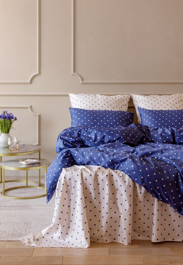 Постельное белье Евро Mia Cara синий, размер 00, фото 5