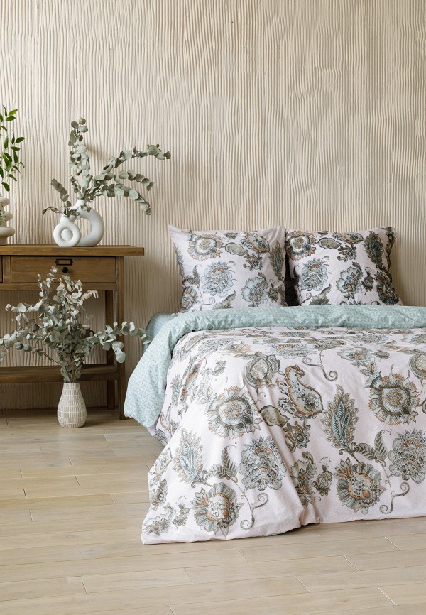 Постельное белье Евро Унисон бежевый, размер 00, фото 4