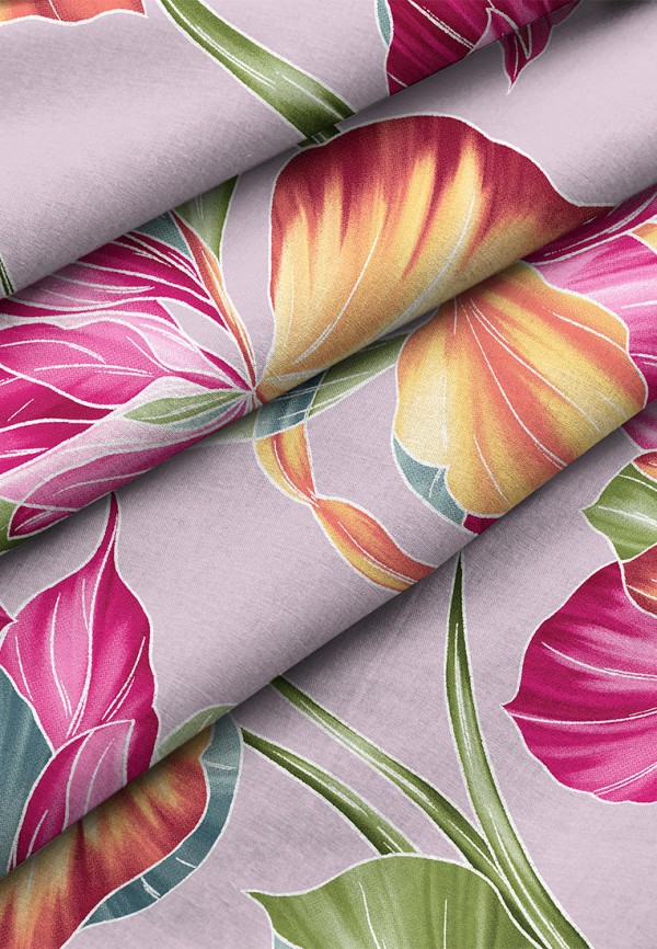 Постельное белье Евро Mia Cara розовый, размер 00, фото 3