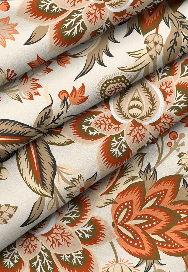 Постельное белье Евро Mia Cara бежевый, размер 00, фото 3