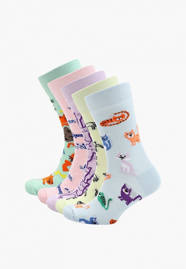 

Носки 5 пар bb socks, Разноцветный