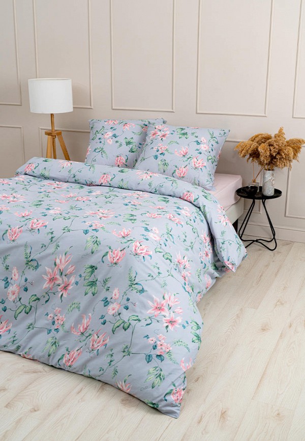 Постельное белье Евро Василиса серый, размер 00, фото 2