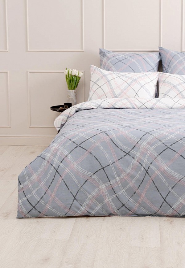 Постельное белье Евро Василиса голубой, размер 00, фото 3