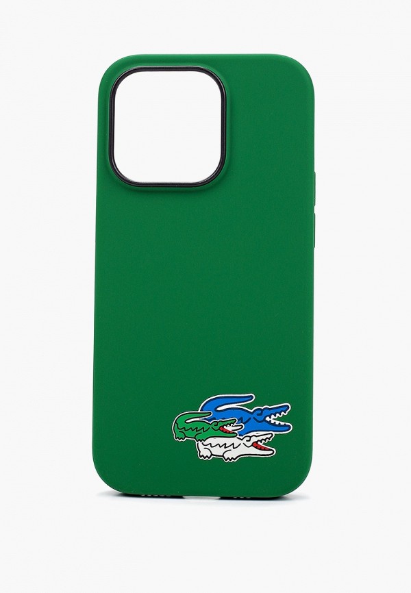 

Чехол для iPhone Lacoste, Зеленый, 14 Pro