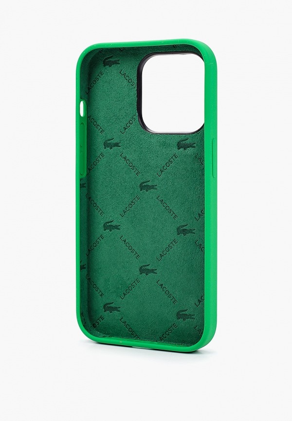 Чехол для iPhone Lacoste зеленый, размер 00, фото 2