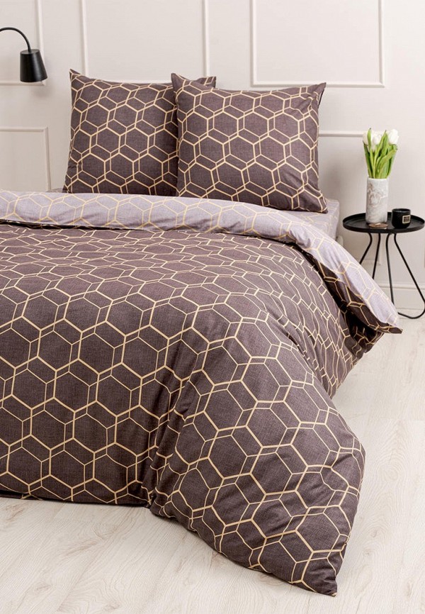 Постельное белье 2-спальное Василиса коричневый, размер 00, фото 2