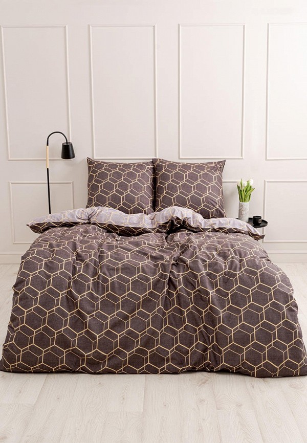 Постельное белье 2-спальное Василиса коричневый, размер 00, фото 3