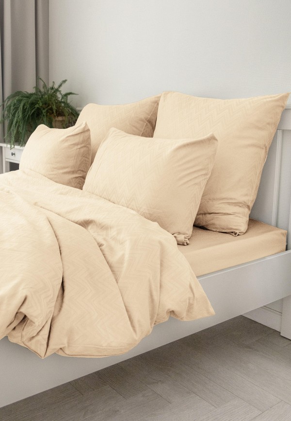 Комплект наволочек DeNastia бежевый, размер 00, фото 3