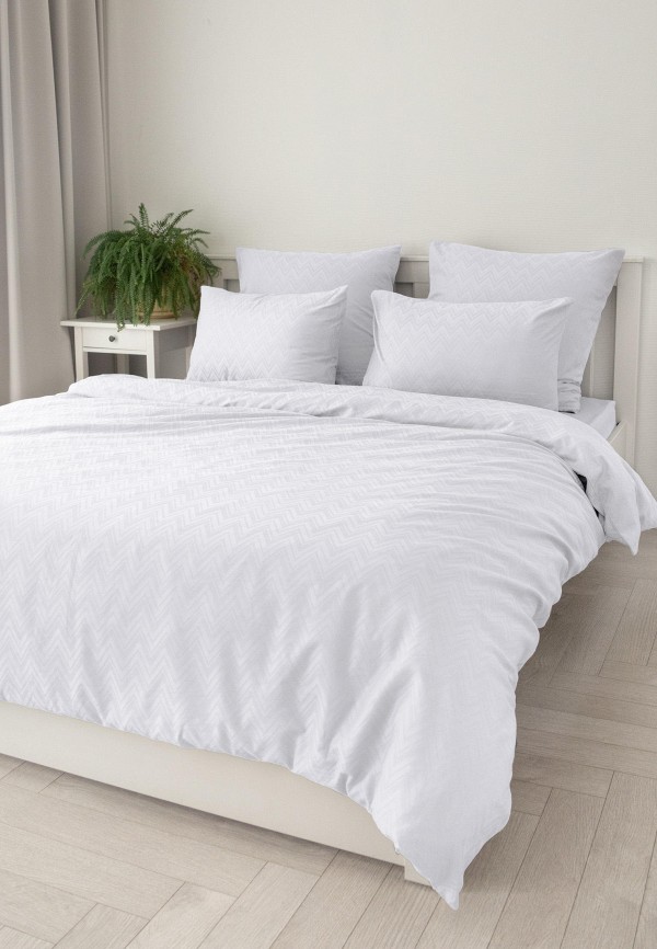 Пододеяльник 1,5-спальный DeNastia белый, размер 00, фото 4