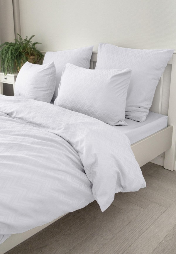 Пододеяльник 1,5-спальный DeNastia белый, размер 00, фото 5