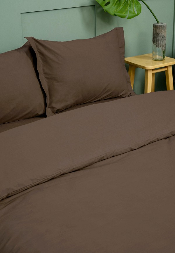 Постельное белье Евро Василиса коричневый, размер 00, фото 2