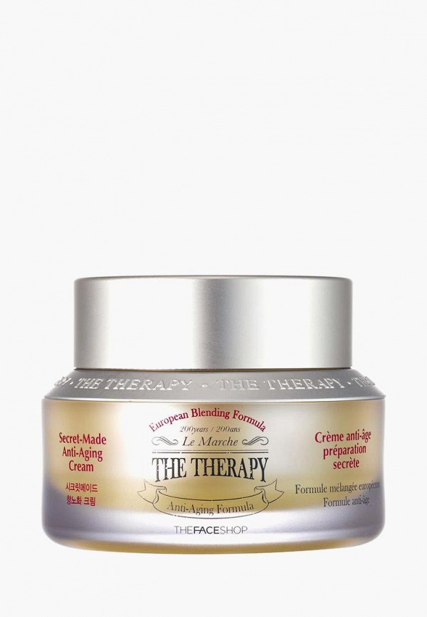 

Крем для лица Thefaceshop, THE THERAPY ANTI-AGING CREAM 50 мл, Желтый