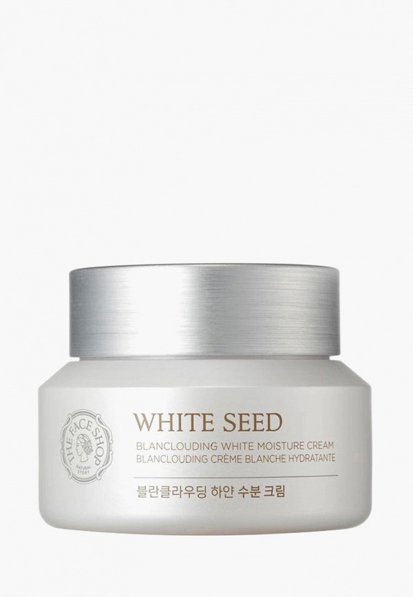 

Крем для лица Thefaceshop, WHITE SEED BLANCLOUDING WHITE MOISTURE CREAM 50 мл, Серый