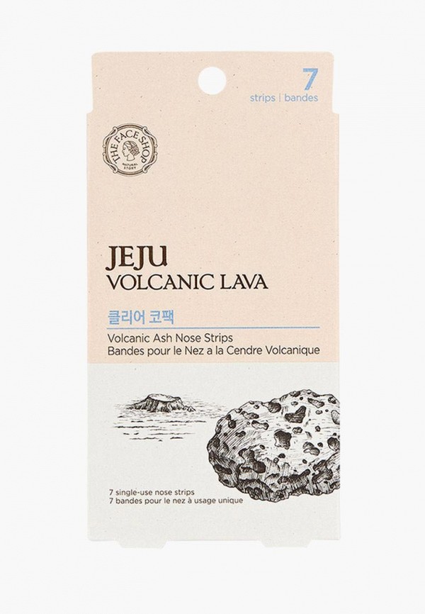 

Полоски для лица Thefaceshop, Розовый, JEJU VOLCANIC LAVA VOLCANIC ASH NOSE STRIPS