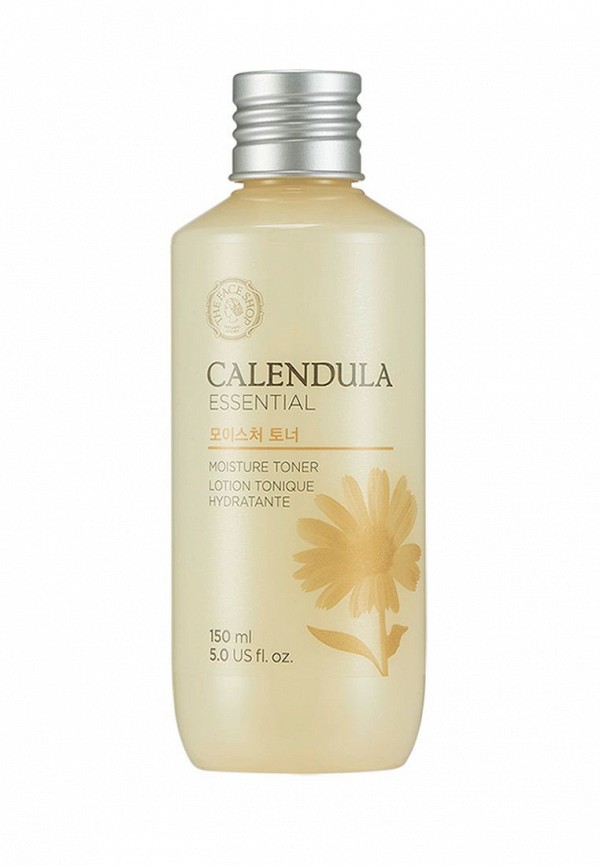 

Тоник для лица Thefaceshop, Бежевый, CALENDULA ESSENTIAL MOISTURE TONER 150 мл