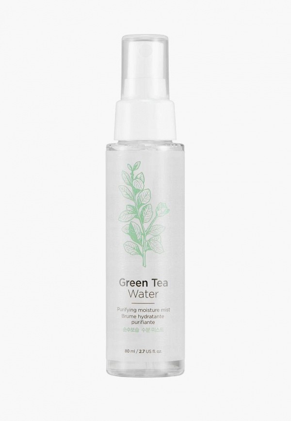 

Спрей для лица Thefaceshop, GREEN TEA WATER PURIFYING MOISTURE 80 мл, Прозрачный