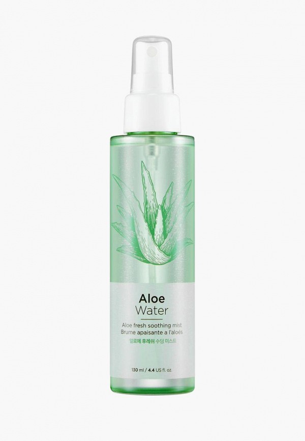 

Спрей для лица Thefaceshop, Зеленый, ALOE WATER ALOE FRESH SOOTHING 130 мл