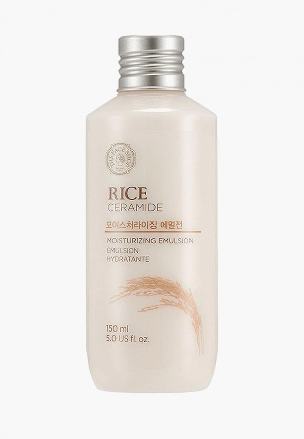 

Эмульсия для лица Thefaceshop, Бежевый, RICE&CERAMIDE MOISTURE EMULSION 150 мл