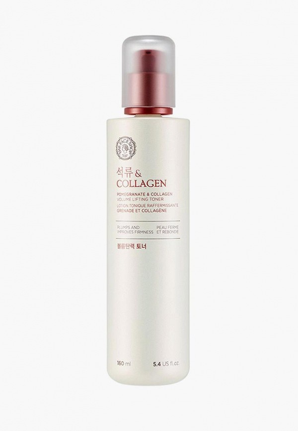 

Тоник для лица Thefaceshop, Белый, POMEGRANATE AND COLLAGEN VOLUME LIFTING TONER 160 мл