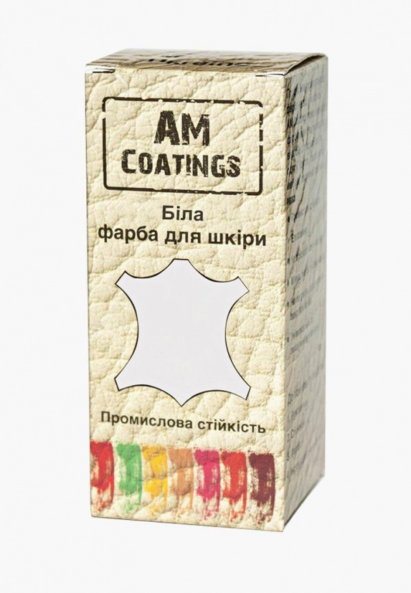 

Краска для гладкой кожи AM Coatings, Белый