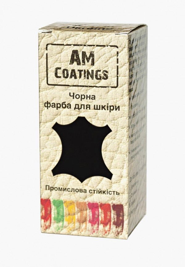 

Краска для гладкой кожи AM Coatings, Черный