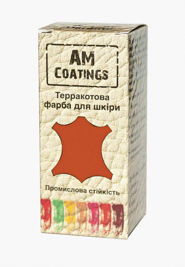 

Краска для гладкой кожи AM Coatings, Красный