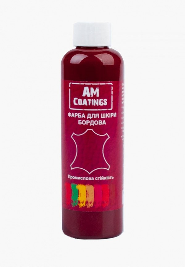 

Краска для гладкой кожи AM Coatings, Бордовый