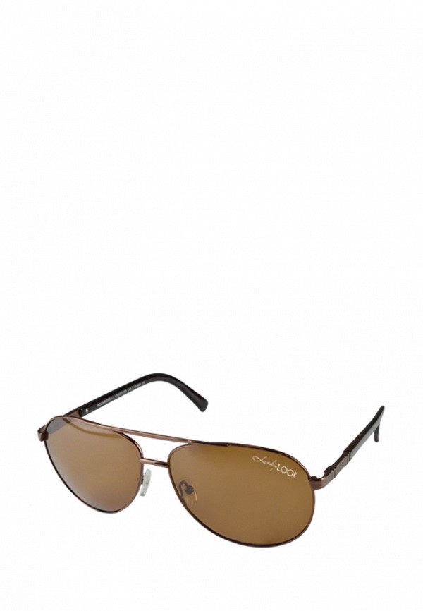 

Очки солнцезащитные LuckyLook, Коричневый, LuckyLook MP002XU012AN