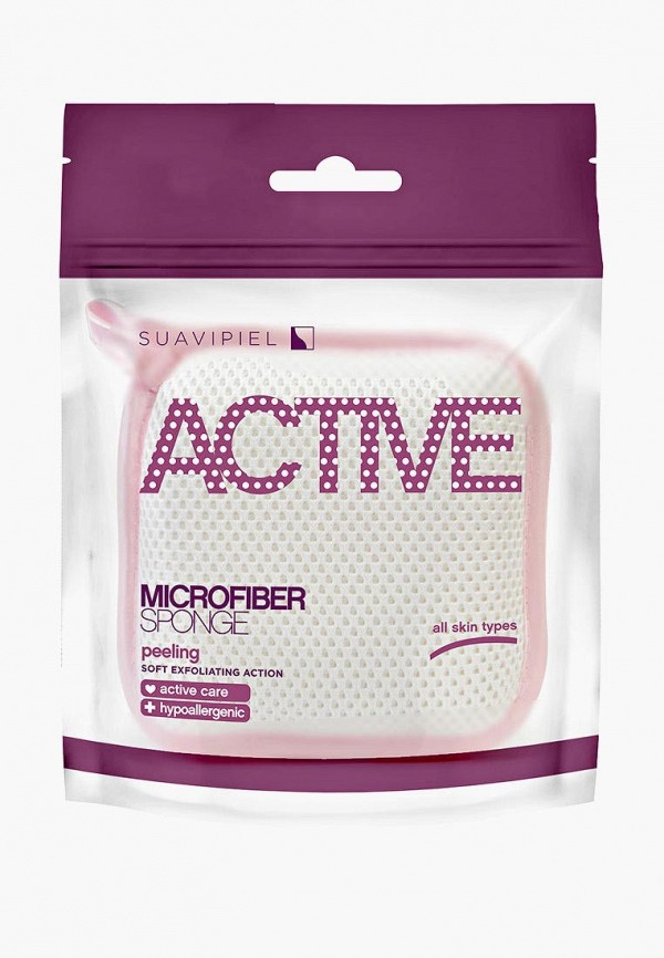 

Мочалка для тела Suavipiel, Белый, Suavipiel Microfiber Sponge Active