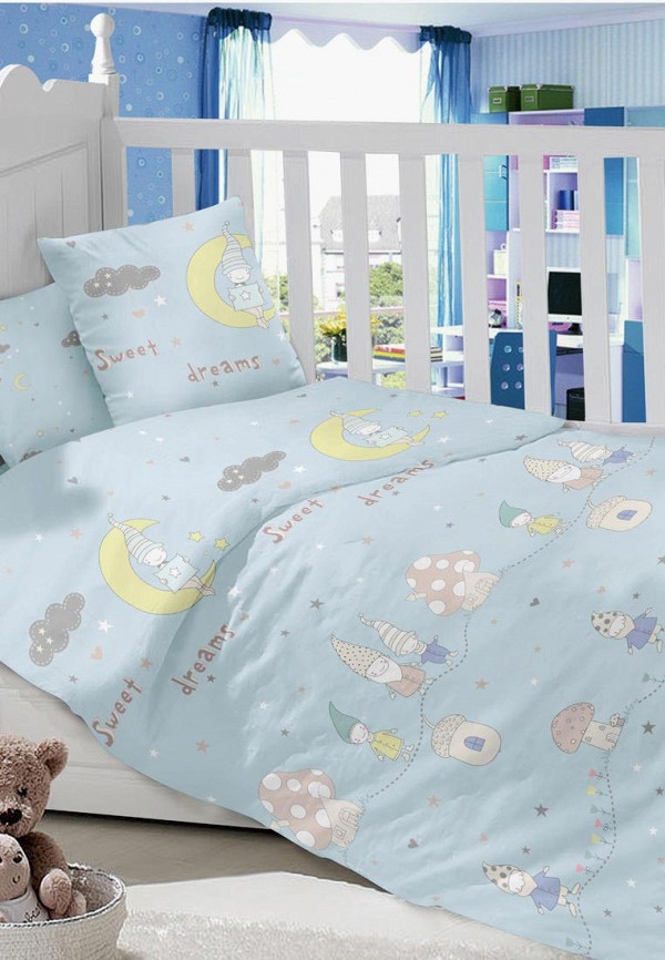 

Постельное белье детское Dream Time, Голубой