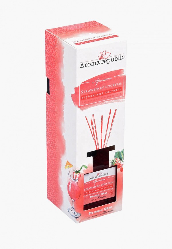 

Аромадиффузор Aroma republic, Красный, Клубничный коктейль
