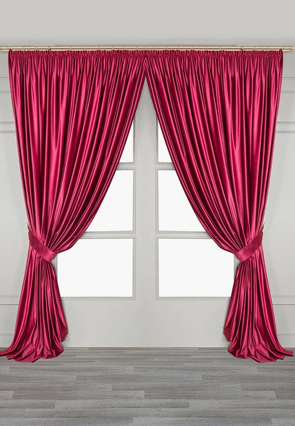 

Штора Arya home collection, Розовый, Versus