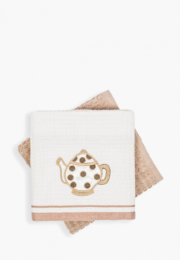

Набор полотенец кухонных Arya home collection, Бежевый, Tea Time